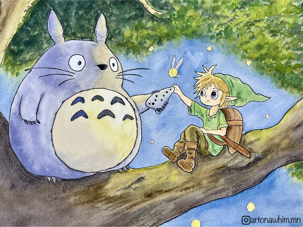 Ocarina Players Print