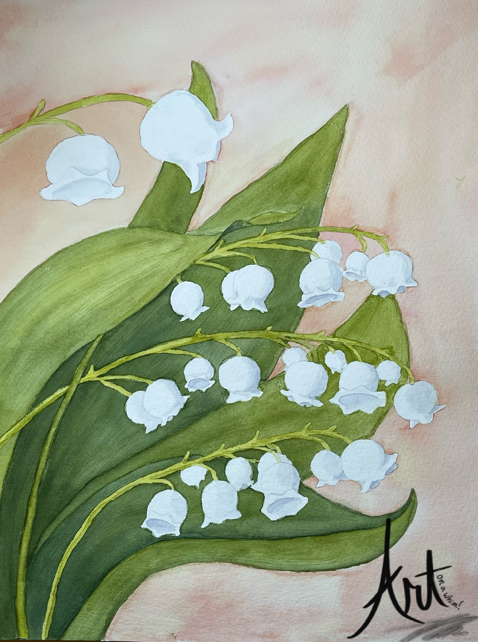Lillies of the Valley Print