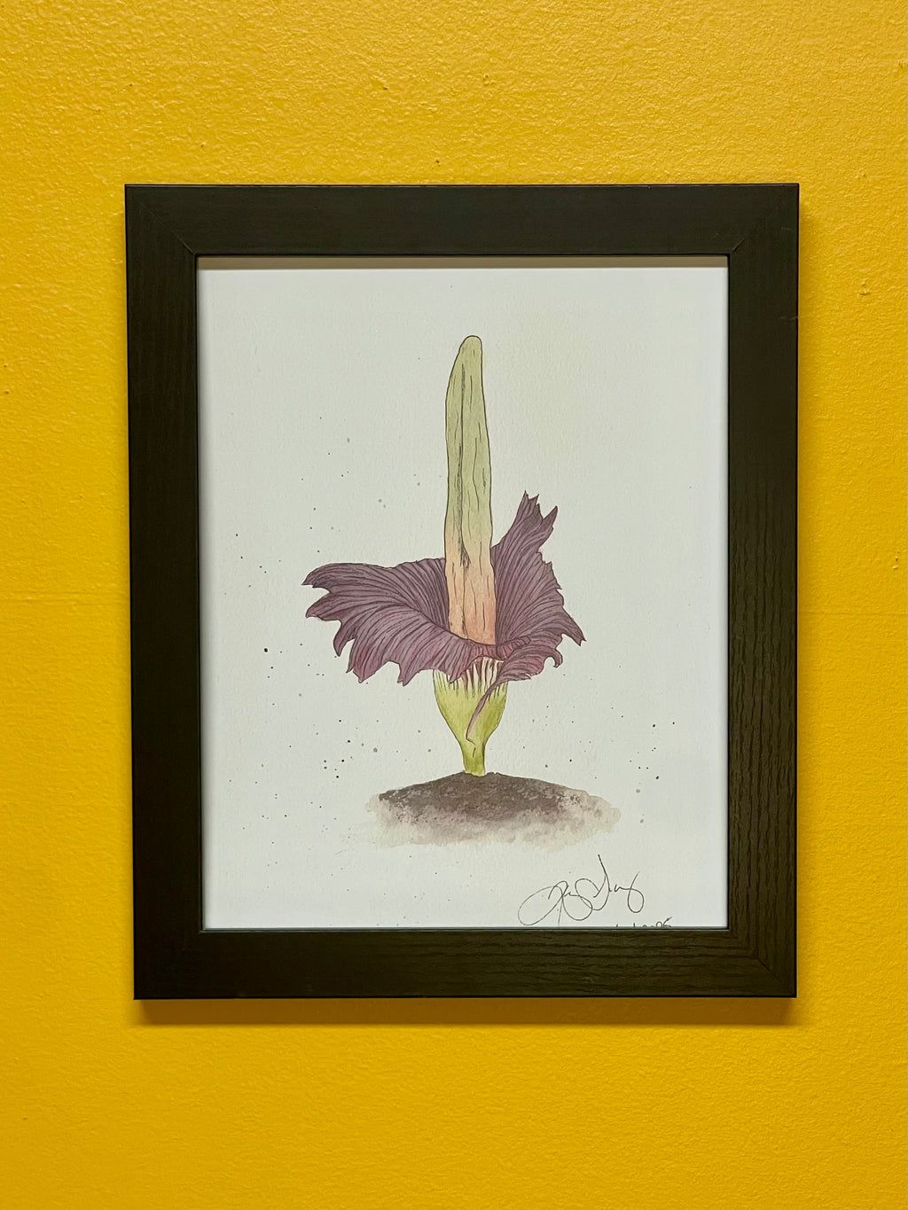 Corpse Flower Print