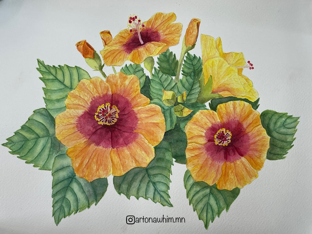 Hibiscus Print