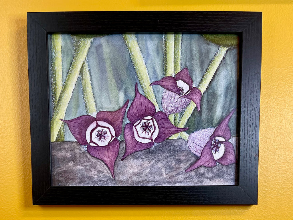 Ginger Flowers Print