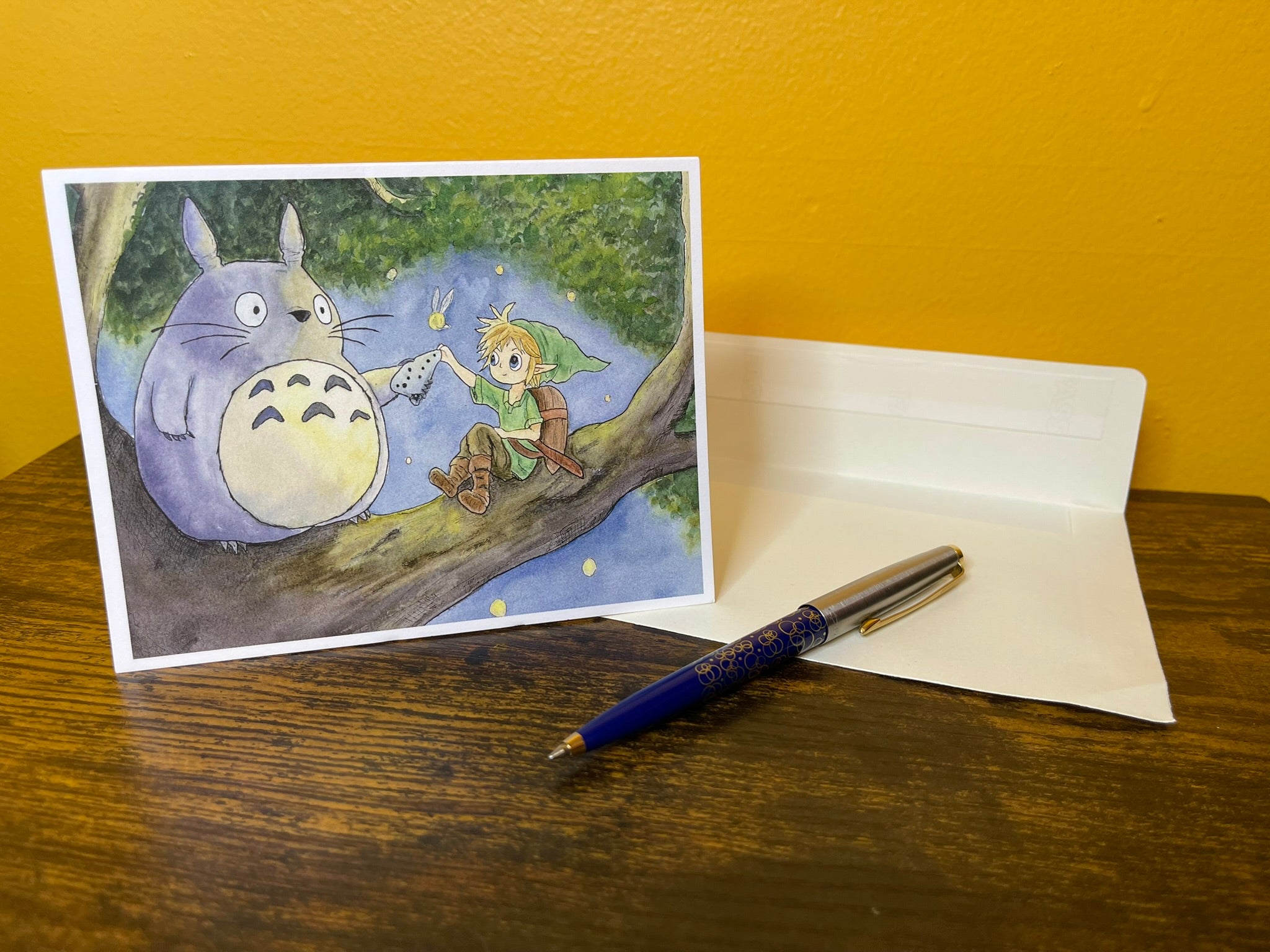 Ocarina Players Blank Greeting Card