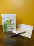 Lilies of the Valley Blank Greeting Card